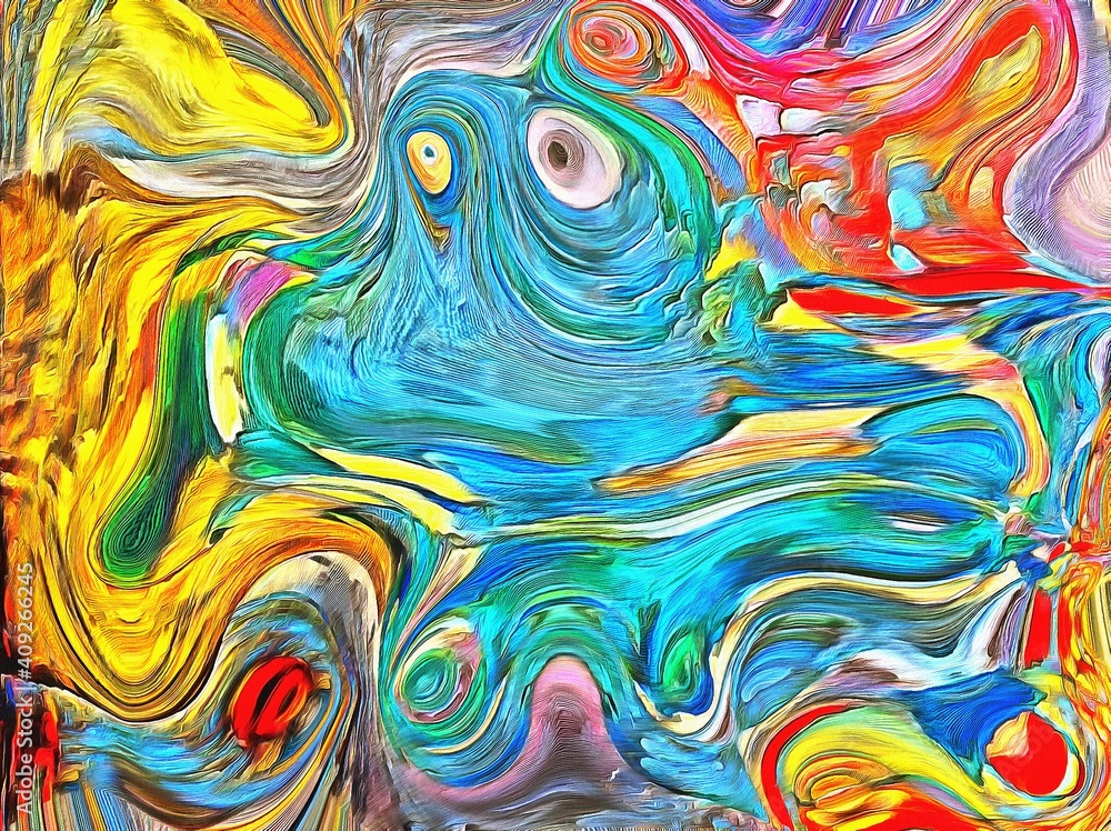 3d fractal illustration.Abstract in bright color on an abstract colored background. 3d fractal illustration.Abstract in bright color on an abstract colored background.