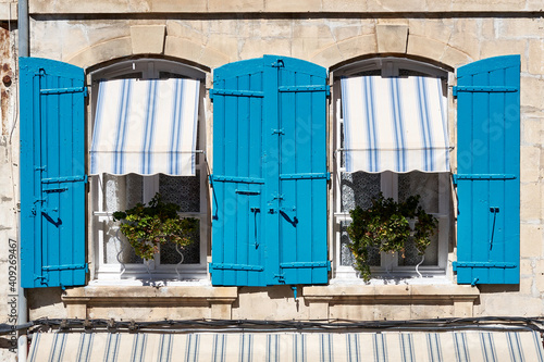 Historic Facade in Arles France