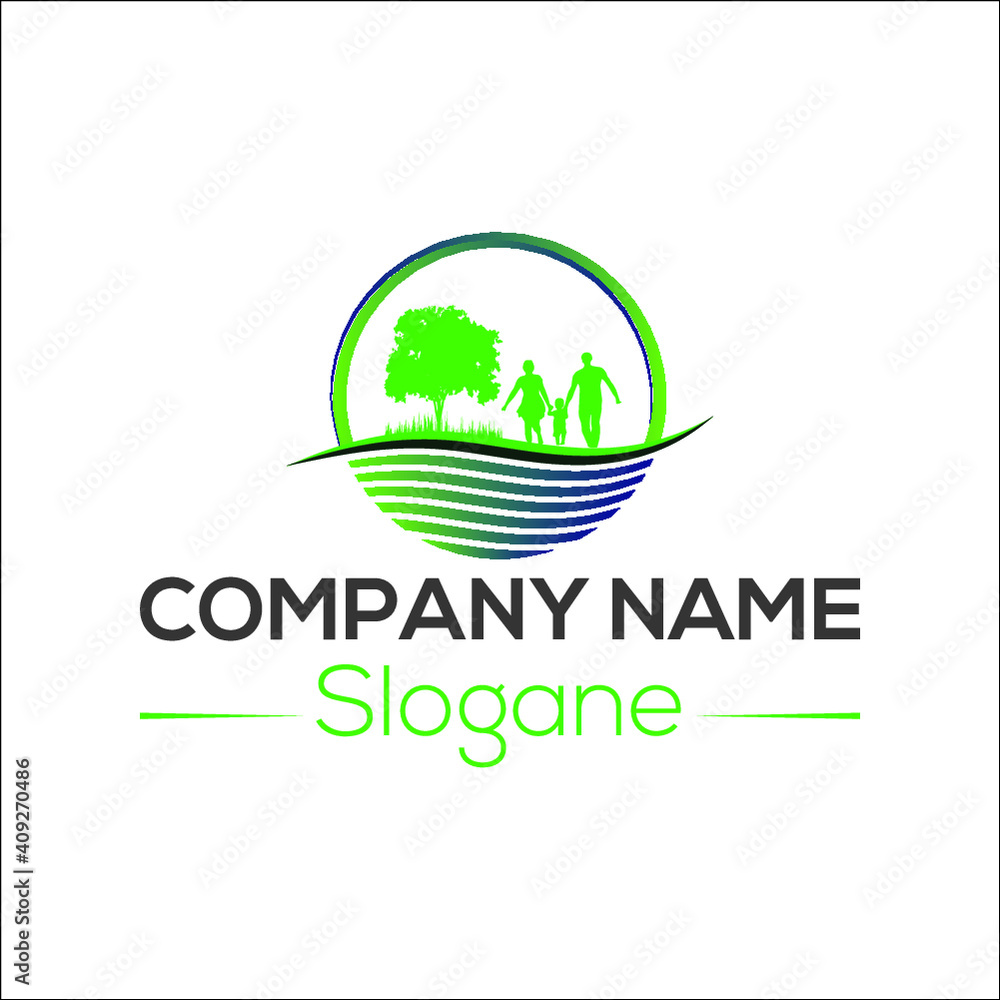 Family logo, people logo design, people icon, natural logo design Family logo, people logo design, people icon, natural logo design
