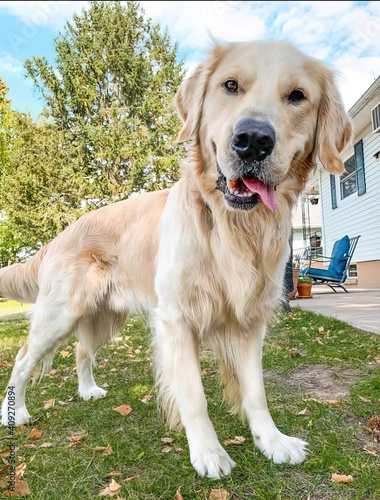 English cream Golden Retriever