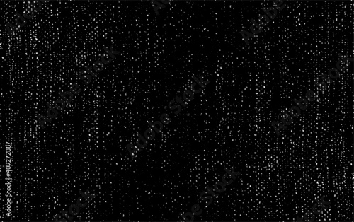 Wallpaper Mural Vector fabric texture. Distressed texture of weaving fabric. Grunge background. Abstract halftone vector illustration. Overlay to create interesting effect and depth. Black isolated on white. EPS10. Torontodigital.ca