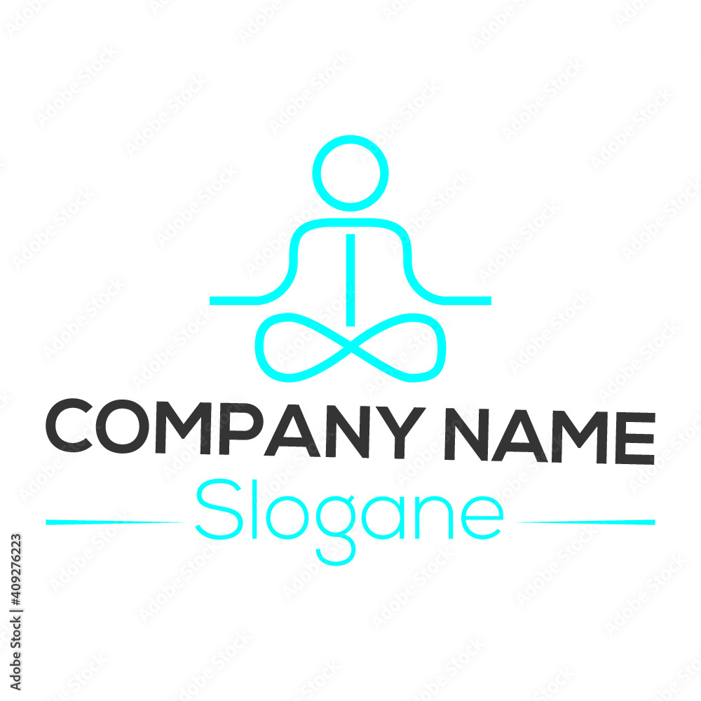 Yoga Logo abstract design template Linear style. Health Spa Meditation Harmony Logotype concept. Man in lotus pose icon. yoga logo design stock. human meditation in lotus, Yoga Logo abstract design template Linear style. Health Spa Meditation Harmony Logotype concept. Man in lotus pose icon. yoga logo design stock. human meditation in lotus,
