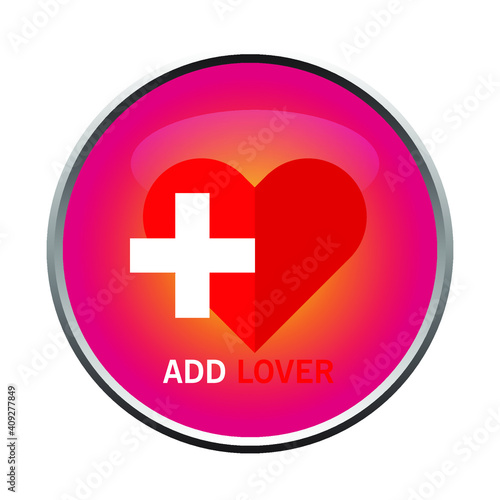 love icon in trendy isolated background. Page symbol love icon for your website design Clock icon logo, app, UI. Clock icon Vector illustration, EPS10.