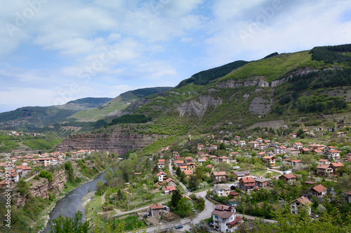 view of the city in Bulgaria