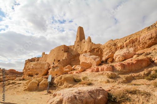 Famous ancient oracle site of Siwa in Egypt