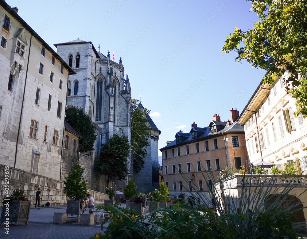 Palace of the Dukes of Savoy in Chambery, France, the former capital of the duchy