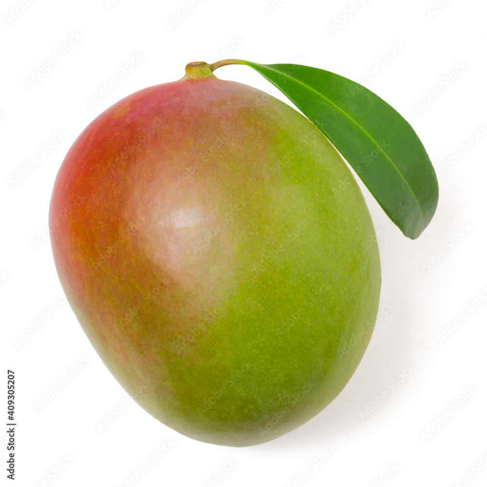 Ripe fresh mango isolated on a white background Ripe fresh mango isolated on a white background