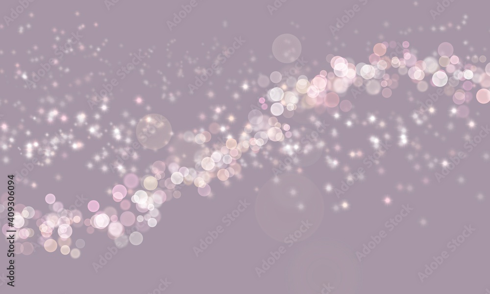 Banner viola pastello con bokeh Banner viola pastello con bokeh