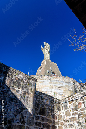 Jesus and Blue Sky photo