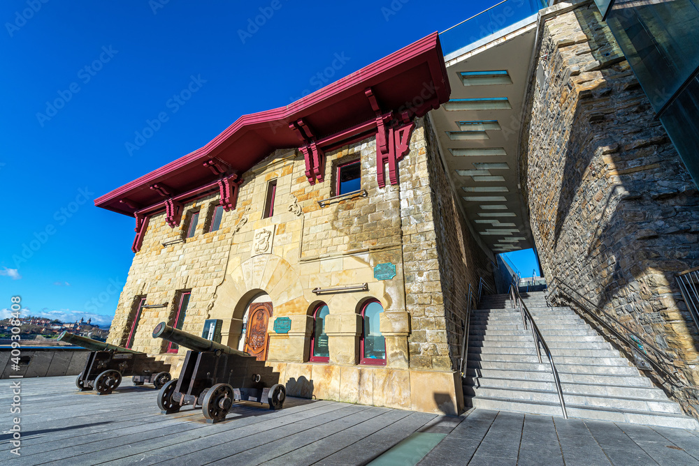 Fototapeta premium Aquarium in San Sebastian, Spain