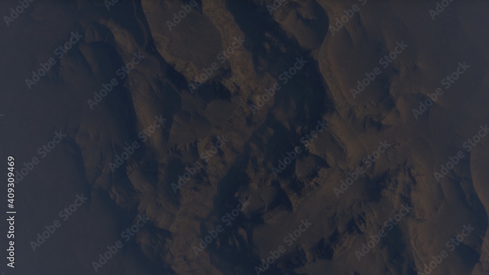 abstract aerial view, abstract cosmic texture, top view of alien planet, texture of th exo planet, abstract texture 3d render

