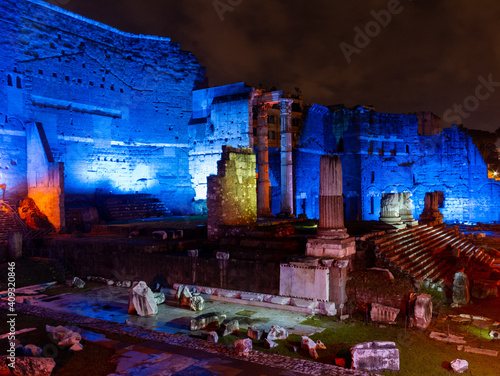 roma at night