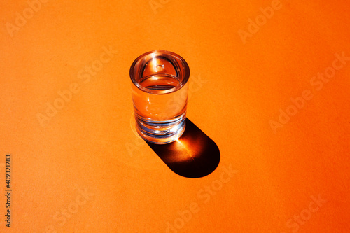 A shot of water