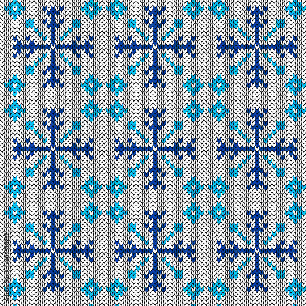 Seamless knitting ornamental pattern Seamless knitting ornamental pattern