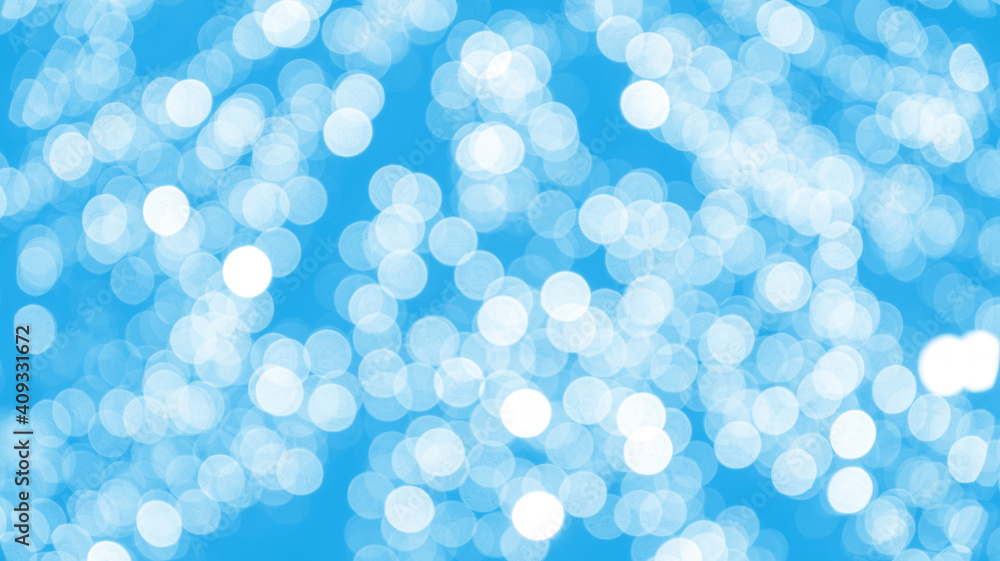 Blue christmas festive elegant abstract background with bokeh Blue christmas festive elegant abstract background with bokeh