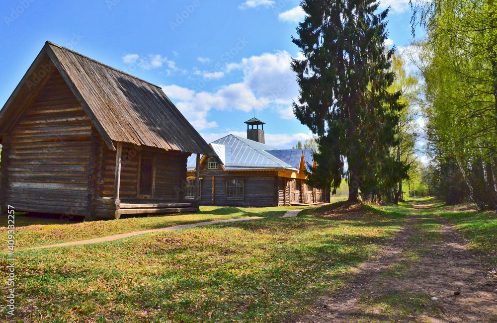 Fototapeta premium old farm house