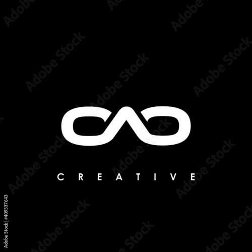OAO Letter Initial Logo Design Template Vector Illustration