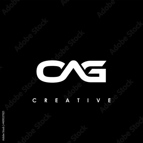 OAG Letter Initial Logo Design Template Vector Illustration