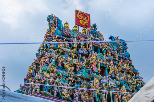 Sri Srinivasa Hindu Temple in Little India, Singapore photo