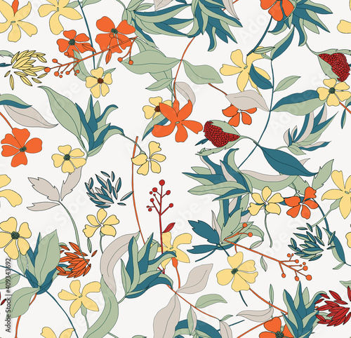 seamless floral pattern