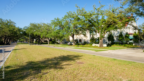 Typical southern style homes from New Orleans, Louisiana