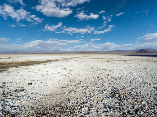 Salt flats at Zzyzx dry lak...