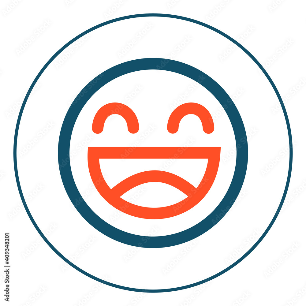 social media highlight icon fun smile social media highlight icon fun smile