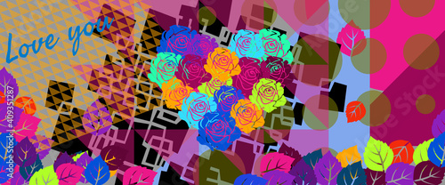 Abstract colorful background