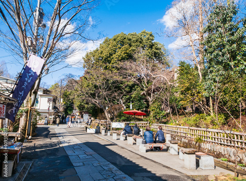 東京　深大寺参道 photo