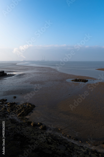 low tide