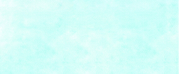 Green mint watercolour background, Watercolour painting soft textured on wet white paper background, Abstract green mint watercolor illustration banner, wallpaper