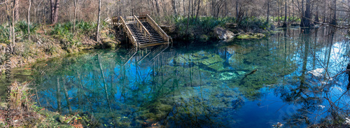 Wes Skiles Peacock Springs State Park, Florida - View of Peacock I Spring