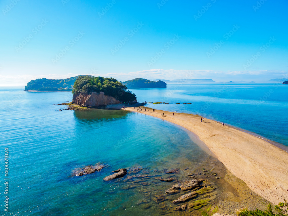 Fototapeta premium エンジェルロード 香川県