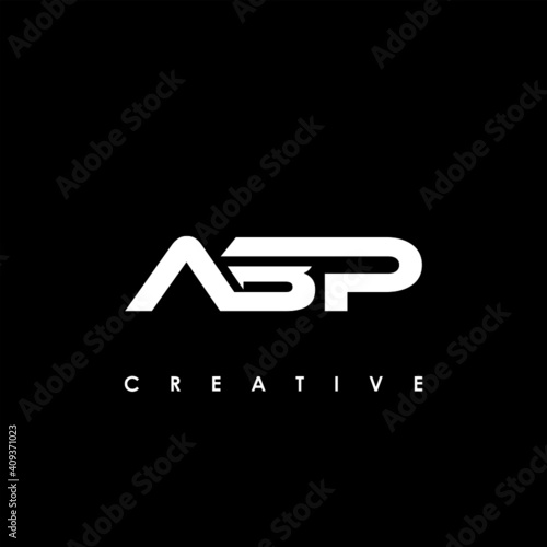 ABP Letter Initial Logo Design Template Vector Illustration photo