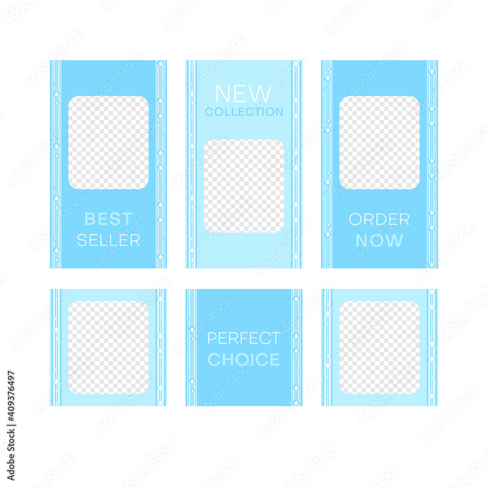 Editable design templates. Frames for web, banners, video, social media etc.