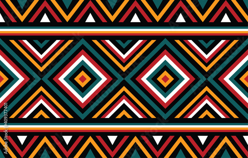 African tribal ethnic pattern