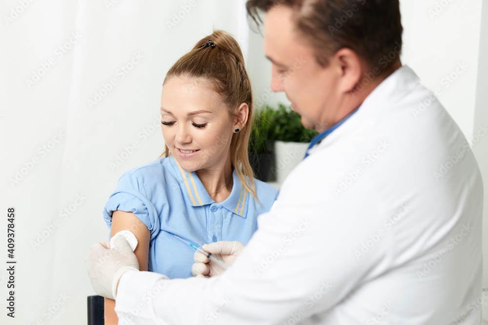 male doctor hospital injection health lifestyle treatment covid vaccination male doctor hospital injection health lifestyle treatment covid vaccination