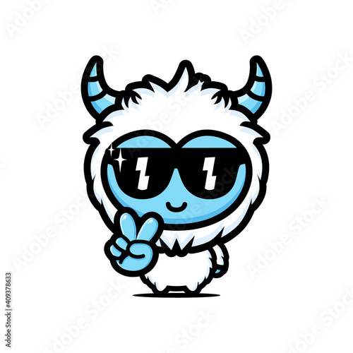 cool cute yeti animals