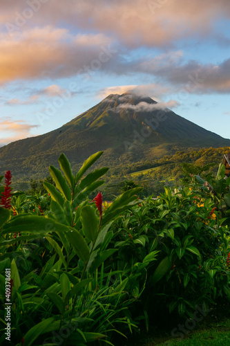 Arenal Volcano in Costa Rica photo