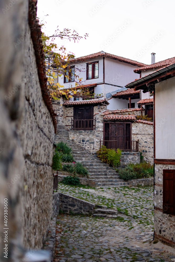 street in the old town Zlatograd