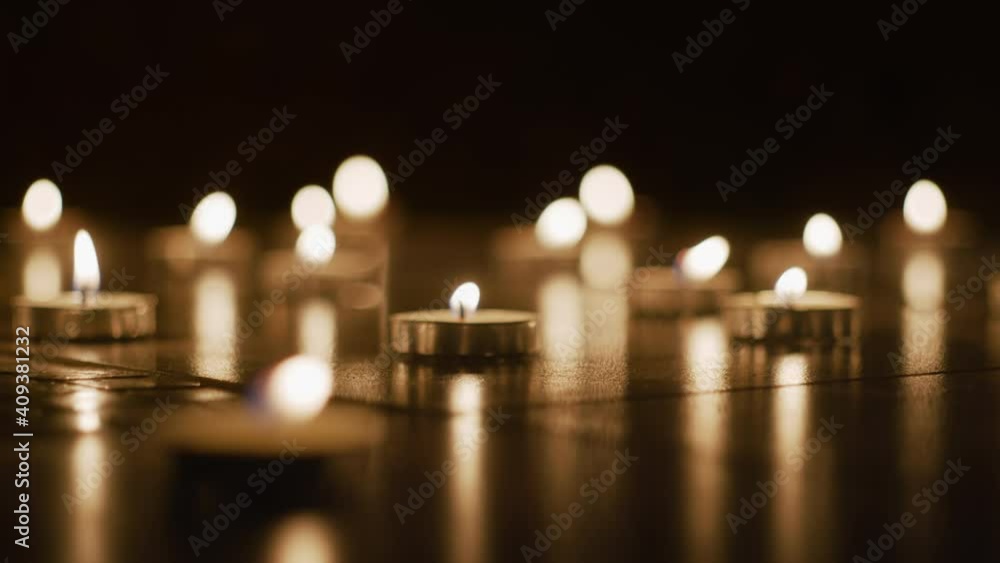 Beautiful Focus Pull Tealight Candles Beautiful Focus Pull Tealight Candles