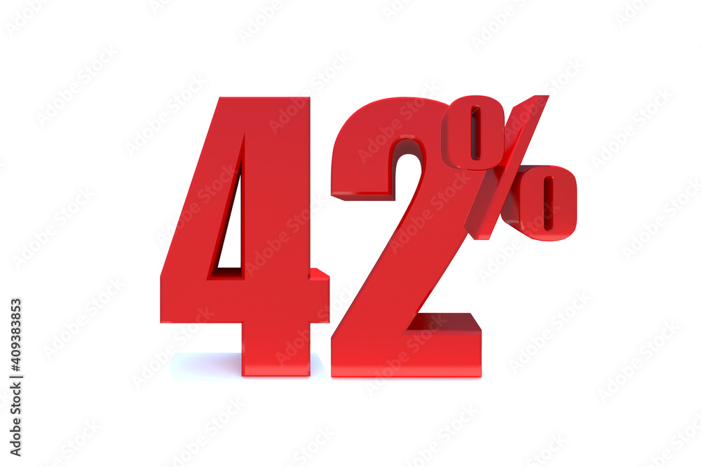 42 Percent off 3d Sign on White Background, Special Offer 42% Discount Tag, Sale Up to 42 Percent Off,big offer, Sale, Special Offer Label, Sticker, Tag, Banner, Advertising, offer. 42 Percent off 3d Sign on White Background, Special Offer 42% Discount Tag, Sale Up to 42 Percent Off,big offer, Sale, Special Offer Label, Sticker, Tag, Banner, Advertising, offer.