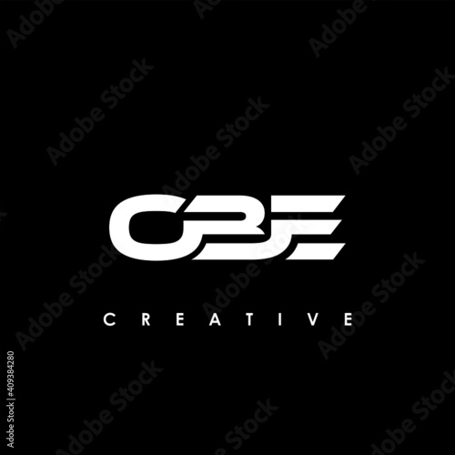 OBE Letter Initial Logo Design Template Vector Illustration