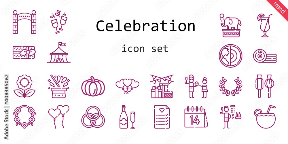 celebration icon set. line icon style. celebration related icons such as gift, laurel, shower, balloons, father, lollipop, necklace, flower, wedding planning, rings, cocktail, earth, celebration icon set. line icon style. celebration related icons such as gift, laurel, shower, balloons, father, lollipop, necklace, flower, wedding planning, rings, cocktail, earth,