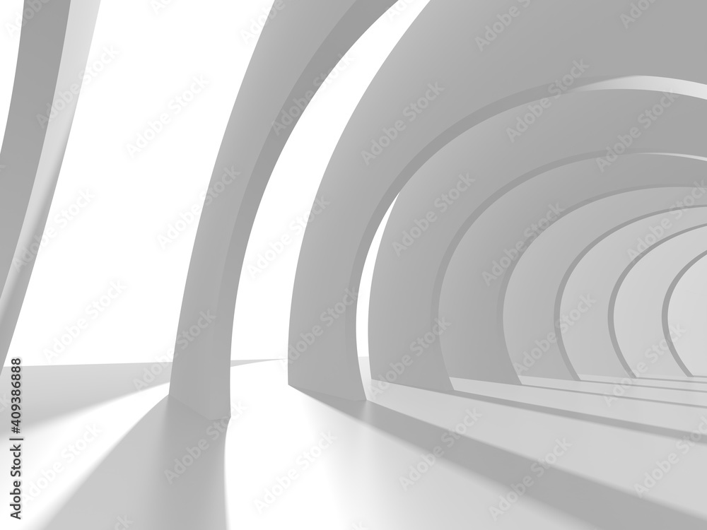 White Modern Background. Abstract Building Concept White Modern Background. Abstract Building Concept