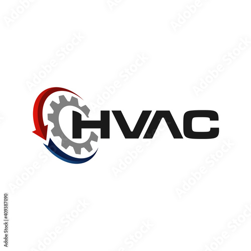 symbol fire snow heating and cooling logo for hvac business company