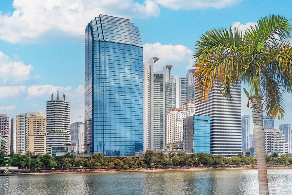 Obraz premium City-line of Bangkok