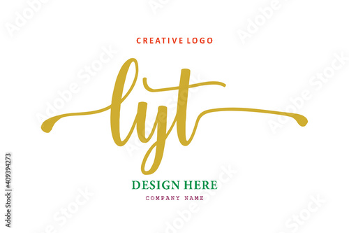 LYT lettering logo is simple, easy to understand and authoritative