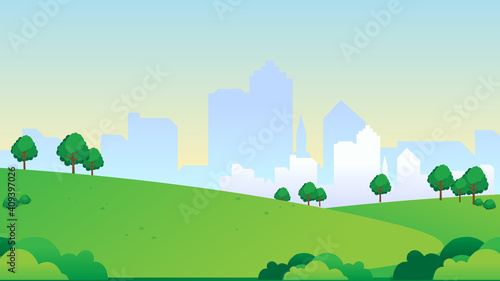 The park is a resting place. And do leisure activities