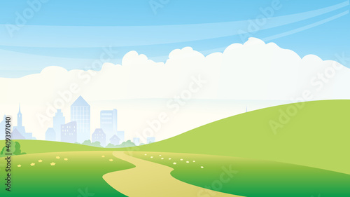 The park is a resting place. And do leisure activities